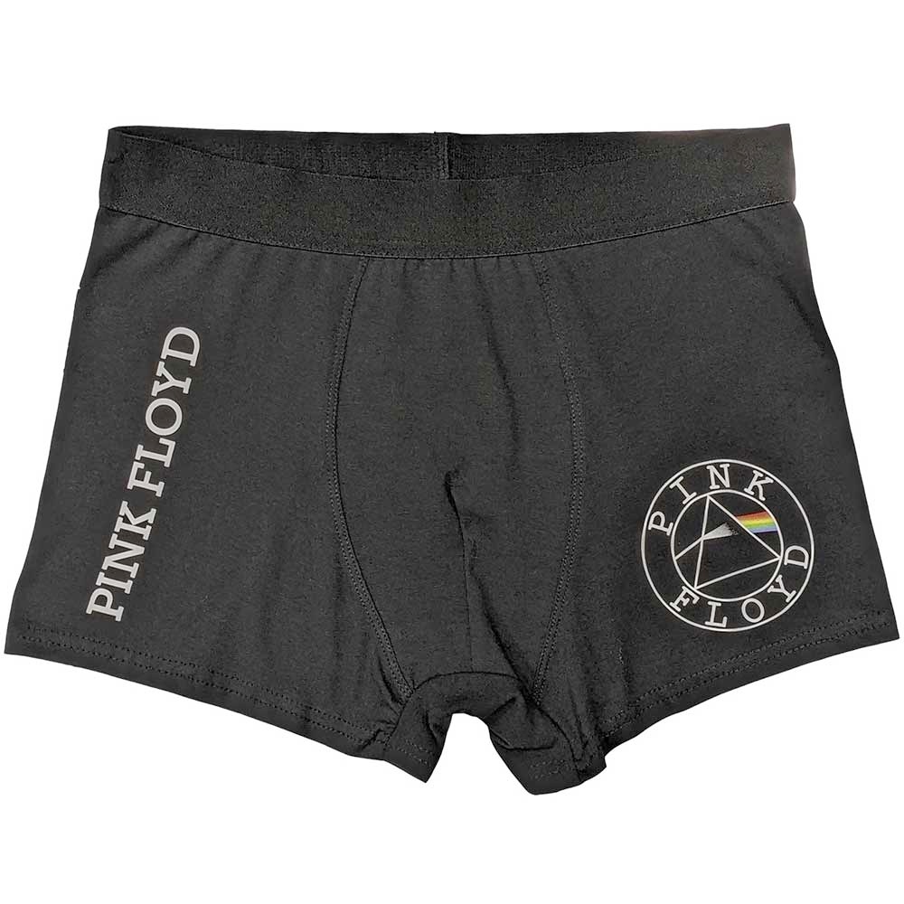Pink Floyd - Circle Logo Boxershorts - Zwart